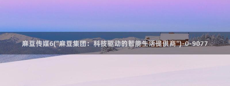 国产麻豆专区：麻豆传媒6(\