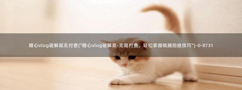 糖心vlog黄