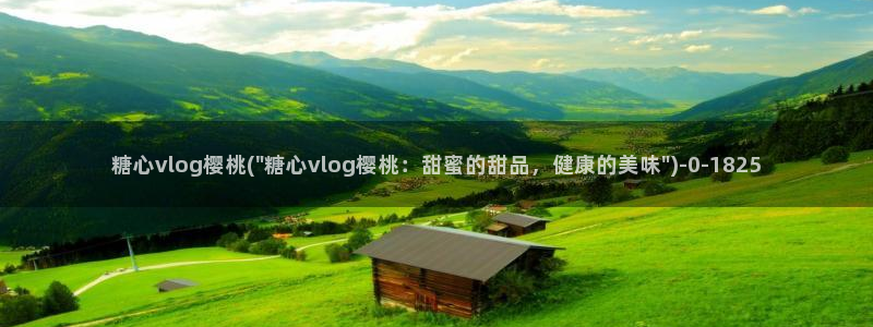 糖心原创vlog